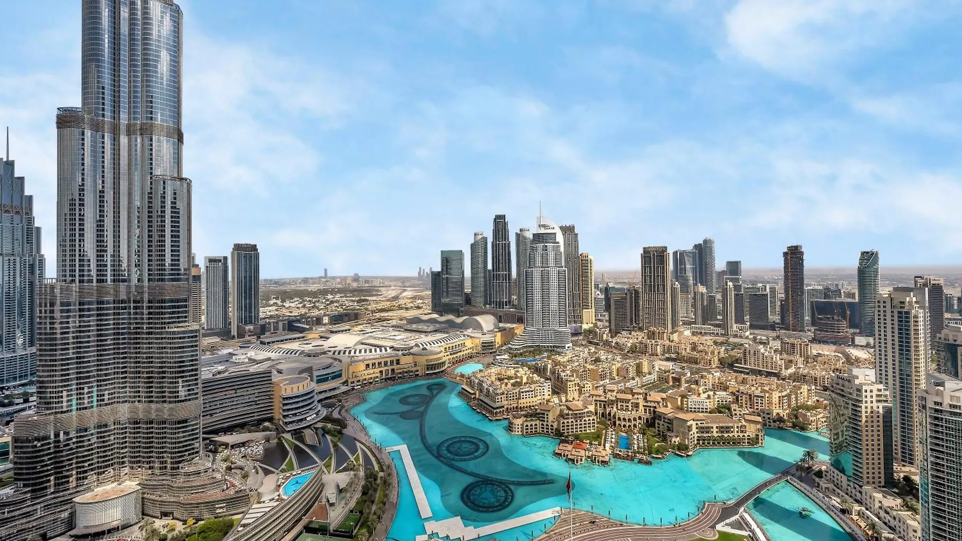 Crown Jewel 2 Bedroom Apartments I Iconic Burj Khalifa And Fountain Views I Free Parking, Gym, Pool, Wi-Fi And Ps5 I By Skyline Serenity Dubaj